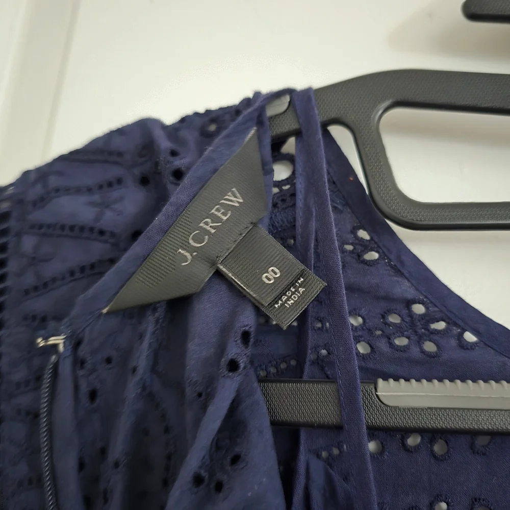 Jcrew Eyelet Dress With Slip - Picture 8 of 8